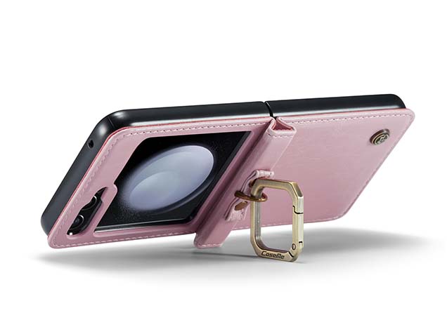 CaseMe Flip Case with Accessories for Samsung Galaxy Z Flip5 - Light Pink