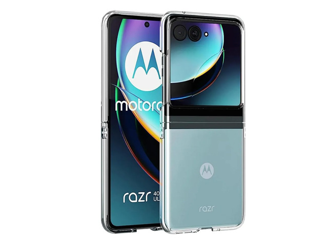 Ultra Thin Clear Case for Motorola Razr 40 Ultra - Soft Cover