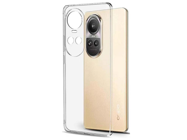 Ultra Thin Gel Case for OPPO Reno10 5G - Clear Soft Cover