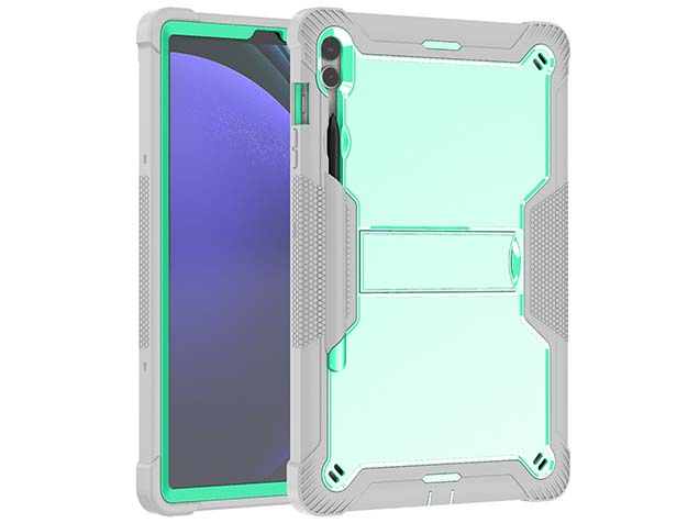 Impact Case for the Samsung Galaxy Tab S9+ - Mint/Grey Impact Case
