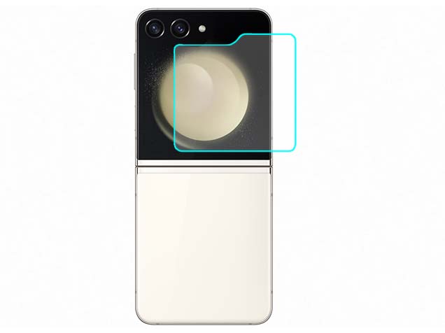 Flat Tempered Glass Screen Protector for Samsung Galaxy Z Flip5 - Screen Protector