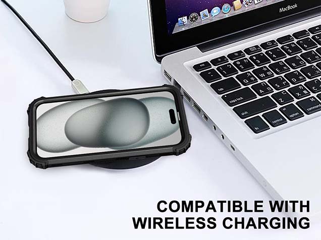 Defender Case for iPhone 15 Plus - Black