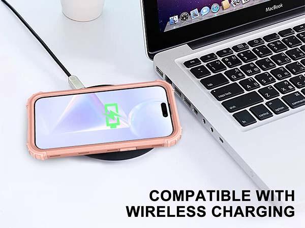 Defender Case for iPhone 15 Pro Max - Pink