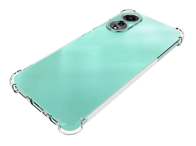 Gel Case with Bumper Edges for OPPO A78 4G - Clear