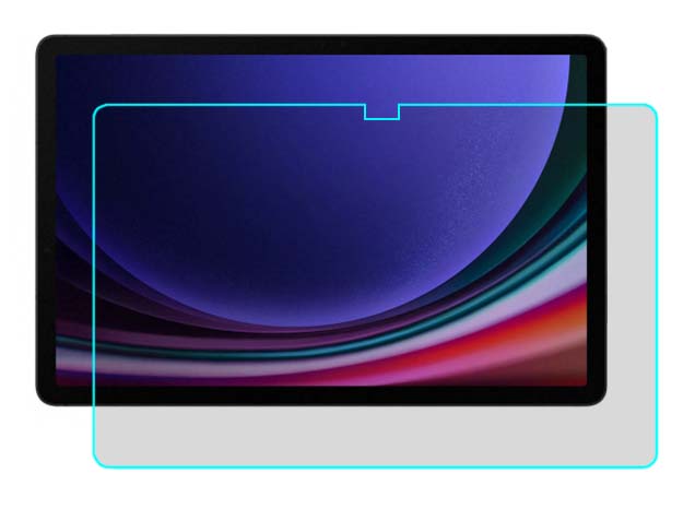 Anti Glare Tempered Glass Screen Protector for Samsung Galaxy Tab S9+ - Screen Protector