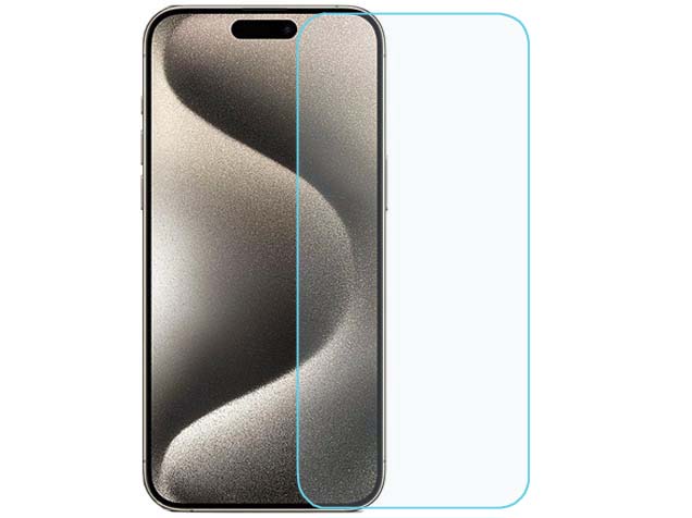 Tempered Glass Screen Protector for iPhone 15 Pro Max - Screen Protector