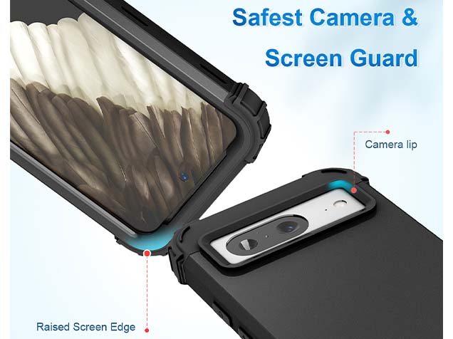 Defender Case for Google Pixel 8 - Black