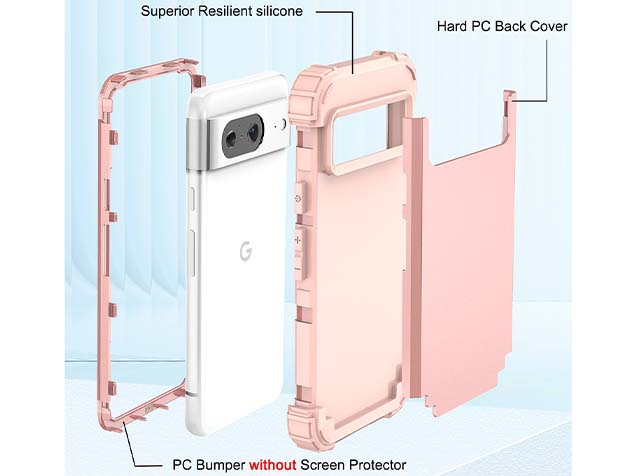 Defender Case for Google Pixel 8 - Pink