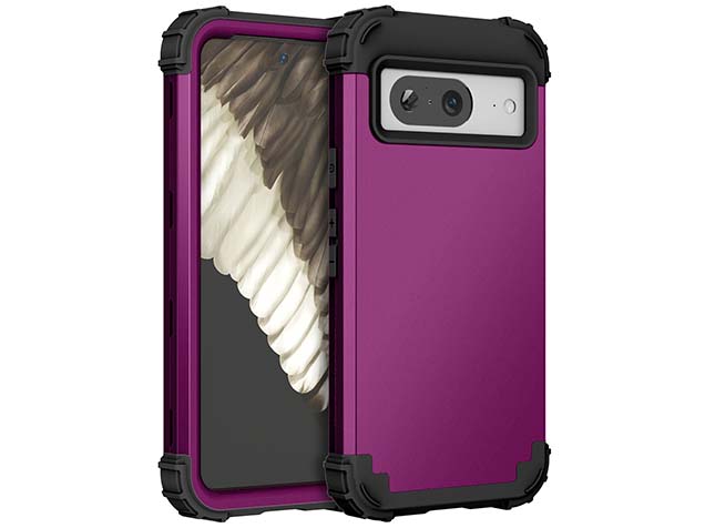 Defender Case for Google Pixel 8 - Plum Impact Case