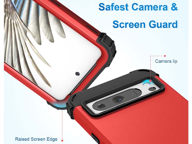 Defender Case for Google Pixel 8 Pro - Red