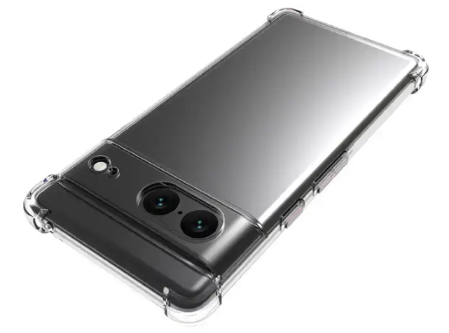 Gel Case with Bumper Edges for Google Pixel 8 - Clear