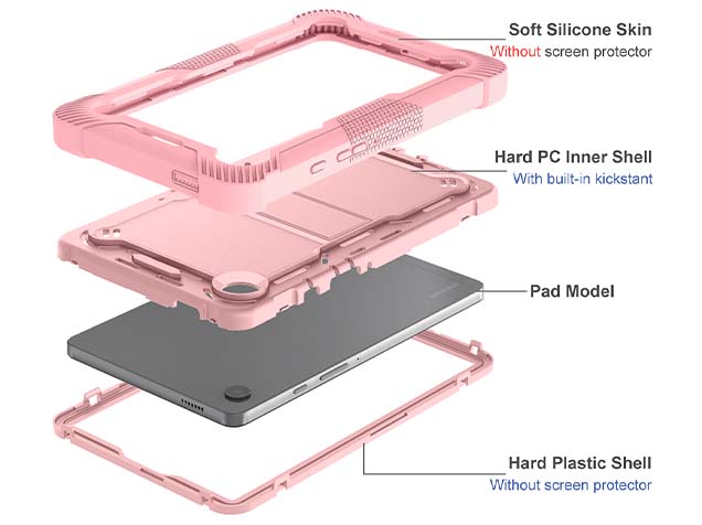 Impact Case for the Samsung Galaxy Tab A9 8.7 inches - Pink
