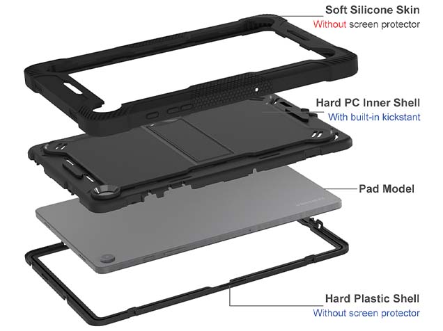 Impact Case for the Samsung Galaxy Tab A9+ 11 inches - Black