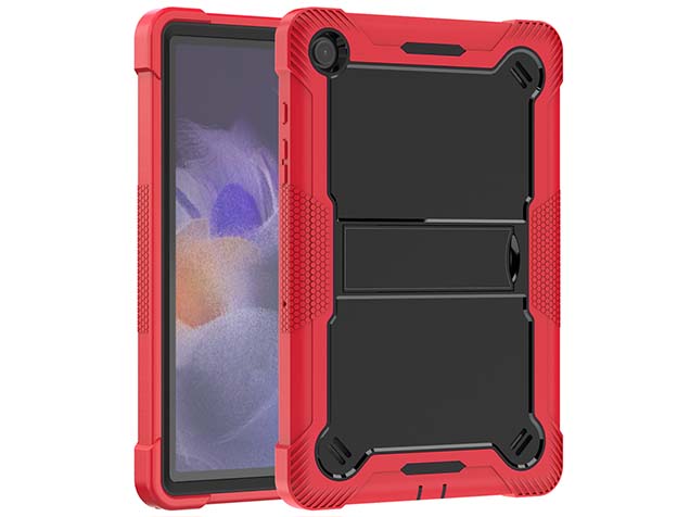 Impact Case for the Samsung Galaxy Tab A9+ 11 inches - Red/Black Impact Case