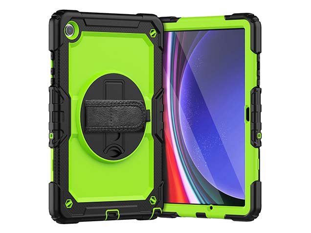 Rugged Impact Case for Samsung Galaxy Tab A9 8.7 inches - Green Impact Case