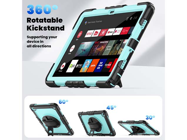 Rugged Impact Case for Samsung Galaxy Tab A9+ 11 inches - Sky Blue