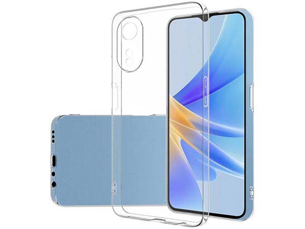 Ultra Thin Gel Case for OPPO A58 5G - Clear Soft Cover