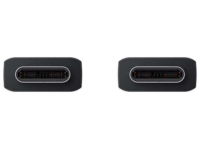 Samsung 1.8m 5A USB-C to USB-C Charge and Sync Cable - Black