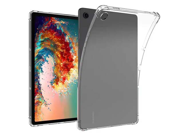 Gel Case with Bumper Edges for Samsung Galaxy Tab A9+ 11 inches - Clear Soft Cover