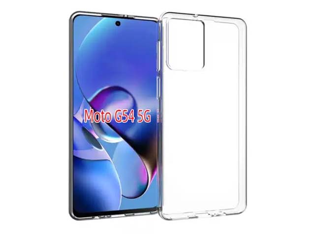 Ultra Thin Gel Case for Motorola Moto G54 - Clear Soft Cover
