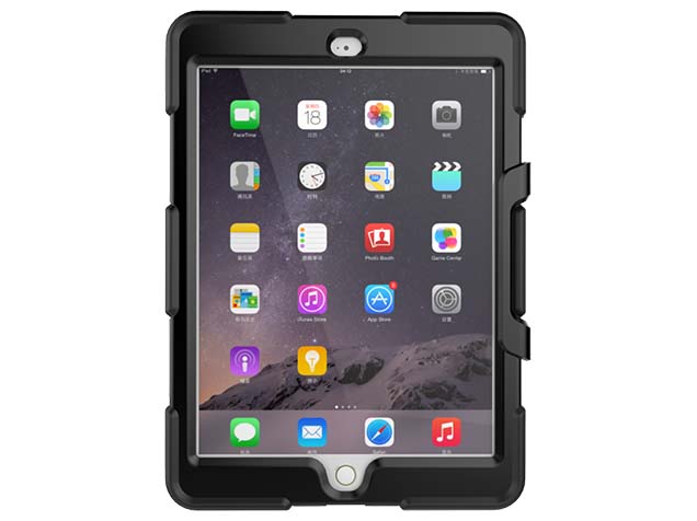 Rugged Case for Apple iPad Air 2 - Classic Black