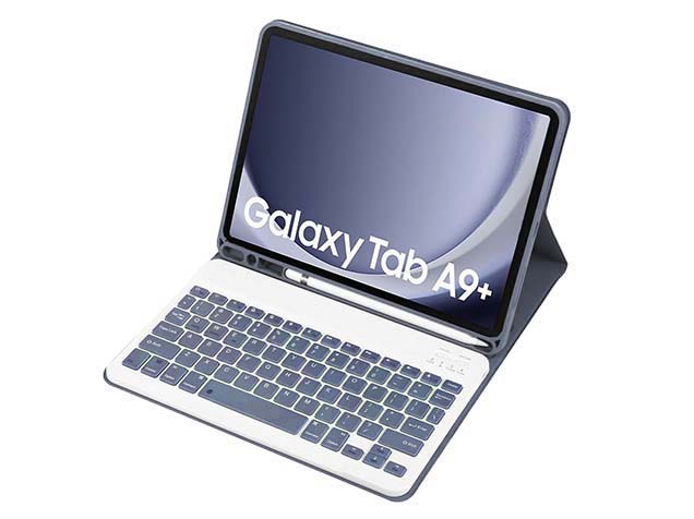 Keyboard and Case for Samsung Galaxy Tab A9+ 11 inches - Slate