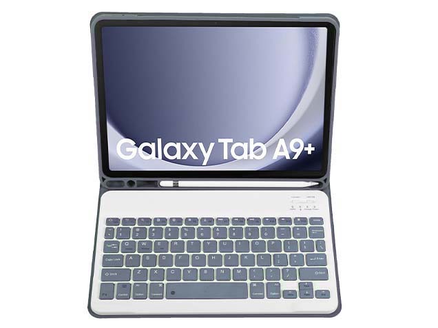 Keyboard and Case for Samsung Galaxy Tab A9+ 11 inches - Slate