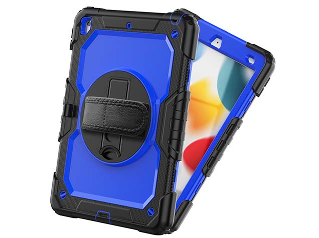 Rugged Impact Case for Apple iPad 7/8th Gen - Blue
