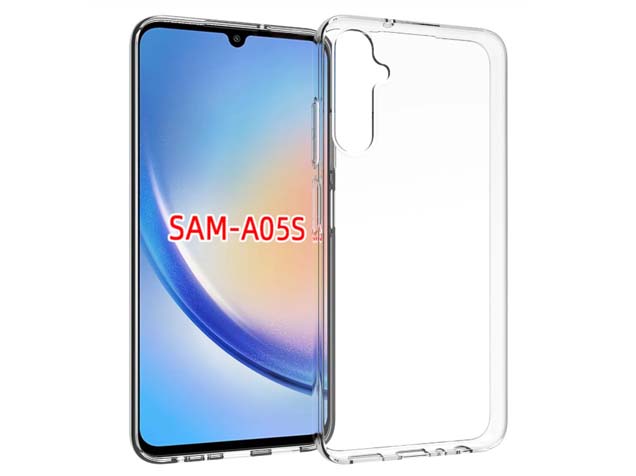 Ultra Thin Gel Case for Samsung Galaxy A05s - Clear Soft Cover