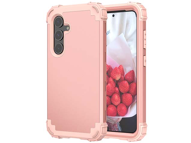 Defender Case for the Samsung Galaxy S24 - Pink Impact Case