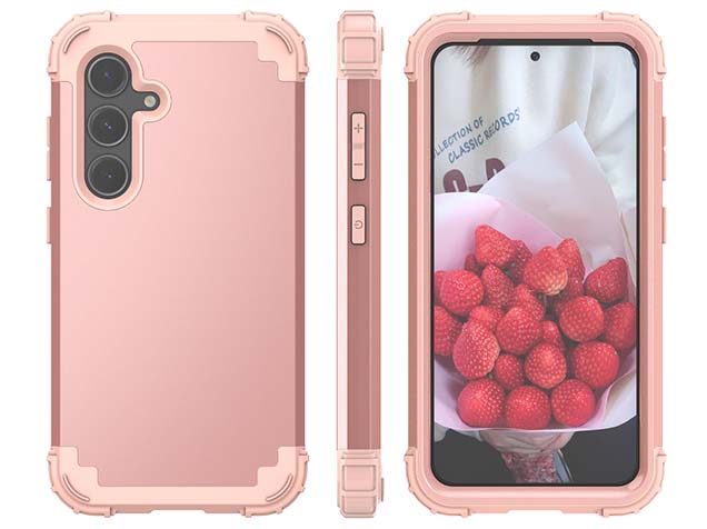 Defender Case for the Samsung Galaxy S24 - Pink