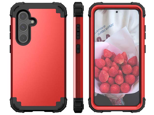 Defender Case for the Samsung Galaxy S24 - Red