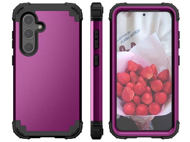 Defender Case for the Samsung Galaxy S24+ - Plum