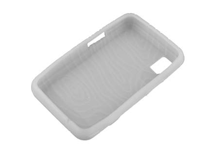 Silicone Case for Samsung F480 - White