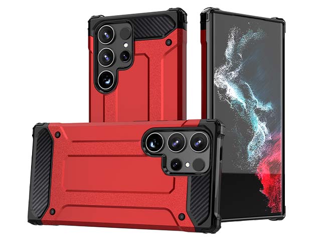 Impact Case for Samsung Galaxy S24 Ultra - Red Impact Case