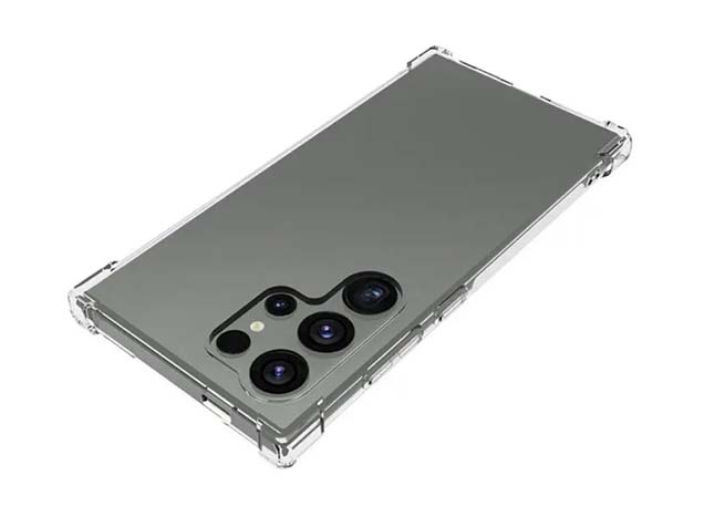 Gel Case with Bumper Edges for Samsung Galaxy S24 Ultra - Clear