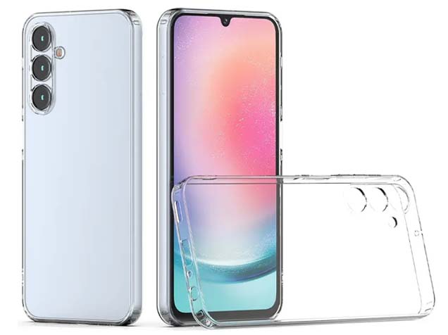 Ultra Thin Gel Case for Samsung Galaxy A25 - Clear Soft Cover