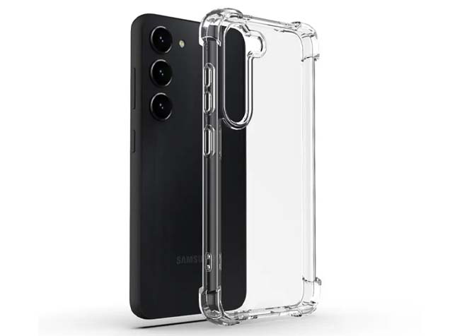 Gel Case with Bumper Edges for Samsung Galaxy A15 Clear Mobile Mate