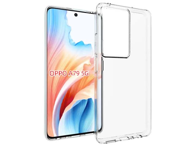 Ultra Thin Gel Case for OPPO A79 - Clear Soft Cover