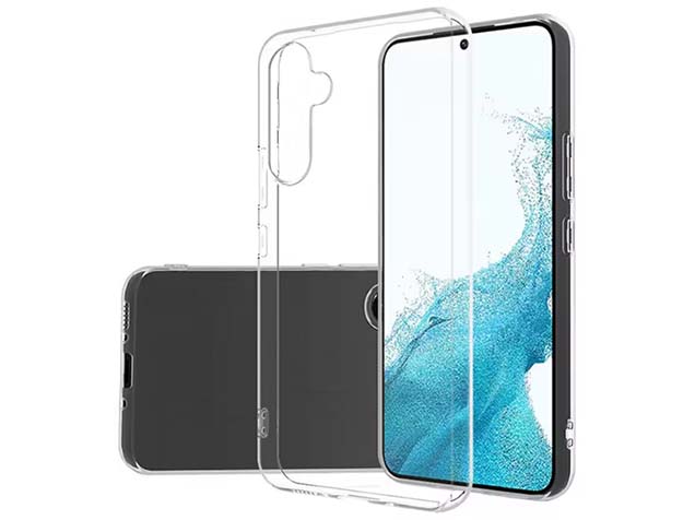 Ultra Thin Gel Case for Samsung Galaxy A55 - Clear Soft Cover