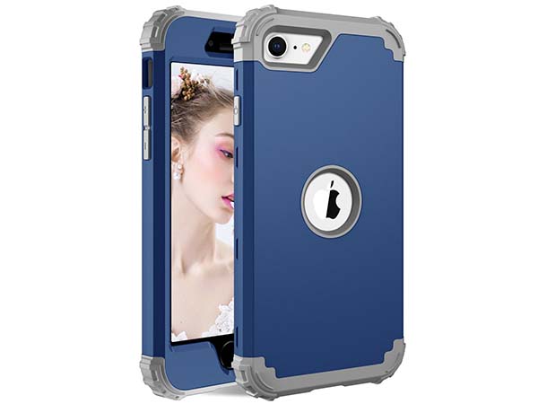 Defender Case for iPhone 8/7 - Blue Impact Case