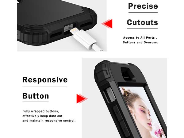 Defender Case for iPhone 8/7 - Black