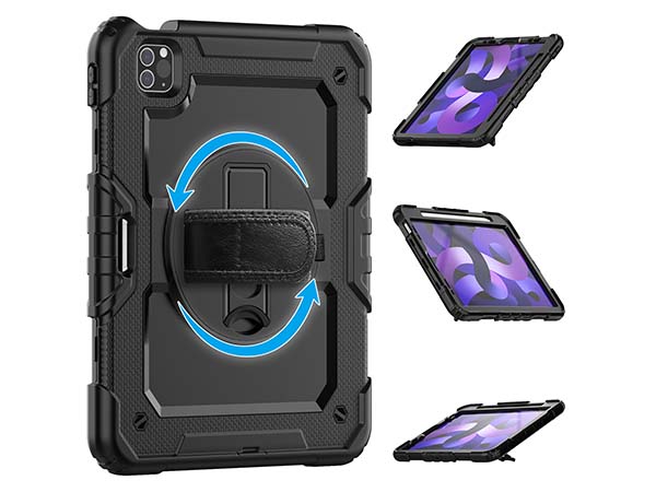 Rugged Impact Case for iPad Pro 11 - 2020 (2nd Gen) - Classic Black