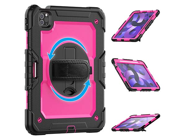 Rugged Impact Case for iPad Air 4 - Pink