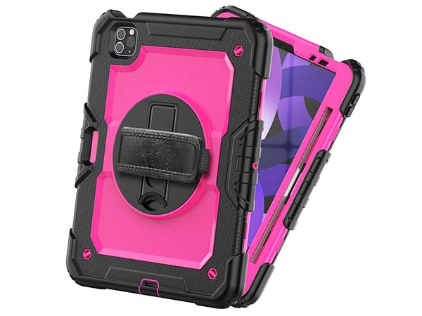 Rugged Impact Case for iPad Air 5 - Pink
