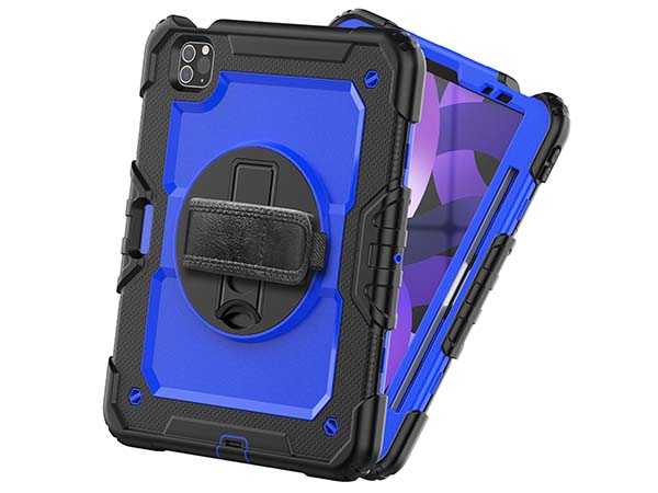 Rugged Impact Case with Strap for iPad Pro 11 - 2018 (1st Gen) - Blue