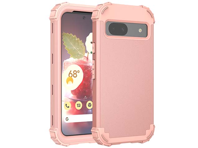 Defender Case for Google Pixel 8a - Pink Impact Case