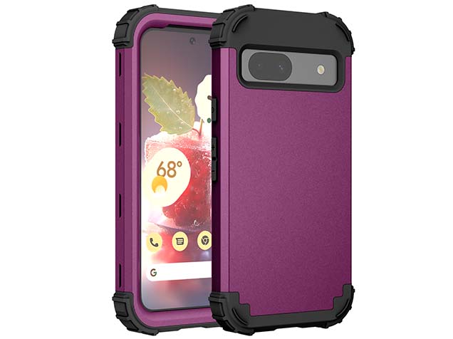 Defender Case for Google Pixel 8a - Plum Impact Case