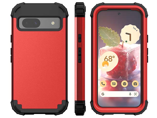 Defender Case for Google Pixel 8a - Red