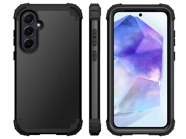 Defender Case for the Samsung Galaxy A35 - Black